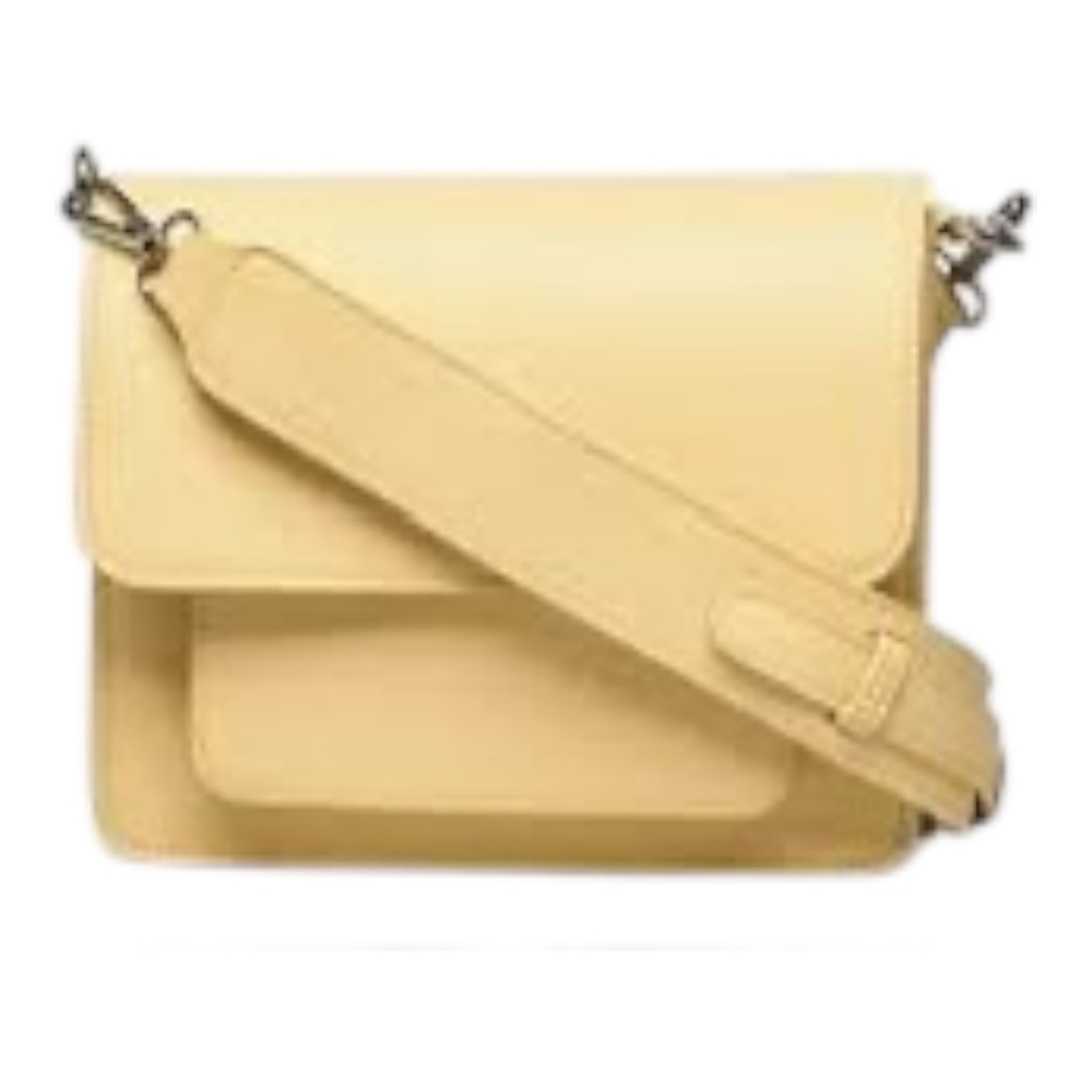 HVISK Cayman Pocket Trace Yellow Crossbody Bag